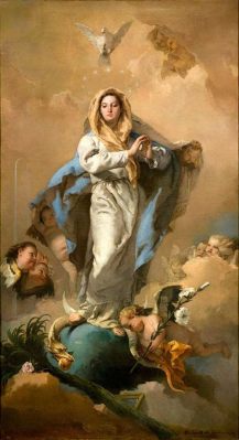 The Immaculate Conception of the Virgin - Rococo Brilliance and Divine Majesty!